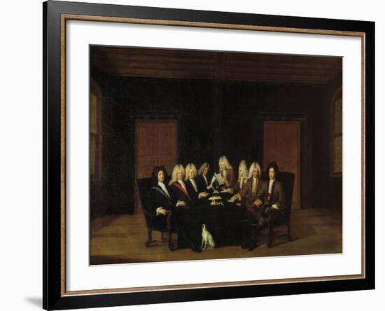 Treaty of Baden by Johan Rudolf Huber-null-Framed Photographic Print