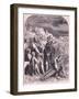 Treaty of Hengist and Horsa with Vortigern Ad 600-Francois Edouard Zier-Framed Giclee Print