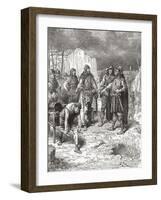 Treaty of Hengist and Horsa with Vortigern-null-Framed Giclee Print