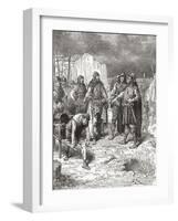 Treaty of Hengist and Horsa with Vortigern-null-Framed Giclee Print