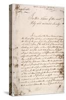 Treaty of Paris, 1783-null-Stretched Canvas