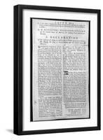 Treaty of Paris, 1783-null-Framed Premium Giclee Print