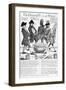 Treaty of Paris Cartoon-null-Framed Giclee Print