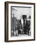 Treaty of Portsmouth Peacemakers on Board the Mayflower, 1905-null-Framed Premium Giclee Print