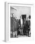 Treaty of Portsmouth Peacemakers on Board the Mayflower, 1905-null-Framed Giclee Print