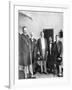 Treaty of Portsmouth Peacemakers on Board the Mayflower, 1905-null-Framed Giclee Print