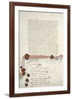 Treaty of Westphalia, Signed at Munster, 24th October 1648-null-Framed Giclee Print