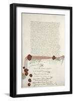 Treaty of Westphalia, Signed at Munster, 24th October 1648-null-Framed Giclee Print