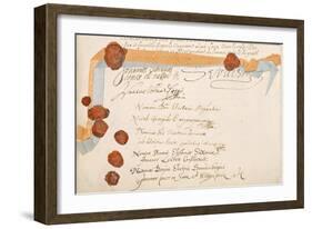 Treaty of Westphalia, Signed at Munster 24th October 1648-null-Framed Giclee Print