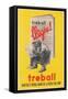 Treball, Advertisement for Catalan Labor Newspaper-null-Framed Stretched Canvas