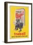 Treball, Advertisement for Catalan Labor Newspaper-null-Framed Giclee Print