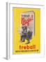 Treball, Advertisement for Catalan Labor Newspaper-null-Framed Giclee Print