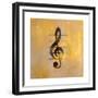 Treble Clef-Lanie Loreth-Framed Premium Giclee Print