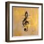 Treble Clef-Lanie Loreth-Framed Art Print