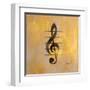 Treble Clef-Lanie Loreth-Framed Art Print