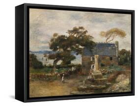 Treboul, Near Douardenez, Brittany; Treboul, Pres De Douardenez, Bretagne, 1895-Pierre-Auguste Renoir-Framed Stretched Canvas