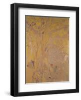 Tree Against a Yellow Background-Odilon Redon-Framed Giclee Print