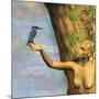 Tree And Bird-Ata Alishahi-Mounted Giclee Print