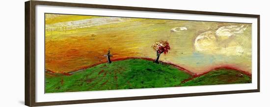 Tree and Cross, Sunset, 2003-Gigi Sudbury-Framed Premium Giclee Print