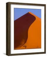 Tree and Soussevlei Sand Dune, Namibia-Joe Restuccia III-Framed Photographic Print