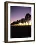 Tree Avenue at Sunset, Hohenlohe, Baden Wurttemberg, Germany, Europe-Markus Lange-Framed Photographic Print