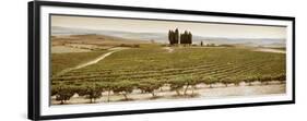 Tree Circle, Tuscany-Trevor Neal-Framed Giclee Print