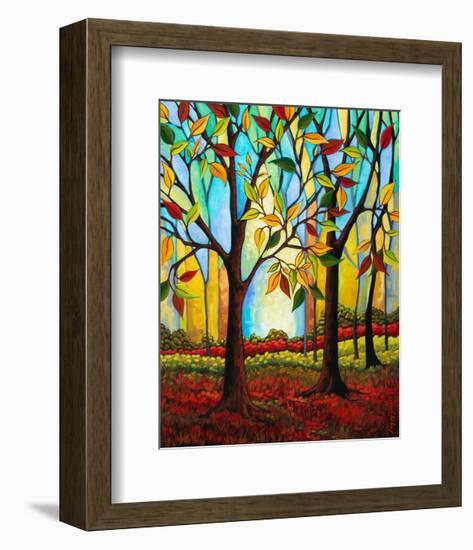 Tree Color Change-Peggy Davis-Framed Art Print