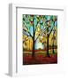 Tree Color Change-Peggy Davis-Framed Art Print