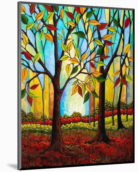 Tree Color Change-Peggy Davis-Mounted Art Print