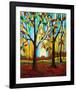 Tree Color Change-Peggy Davis-Framed Art Print