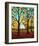 Tree Color Change-Peggy Davis-Framed Giclee Print