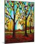 Tree Color Change-Peggy Davis-Mounted Giclee Print