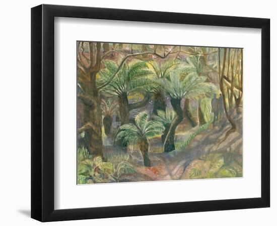 Tree Ferns, Trewidden-Mary Kuper-Framed Giclee Print