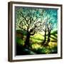 Tree Figures-Cherie Roe Dirksen-Framed Giclee Print