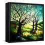 Tree Figures-Cherie Roe Dirksen-Framed Stretched Canvas