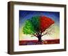 Tree For All Seasons-John Newcomb-Framed Giclee Print