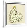 Tree Frog + Heart-Robbin Rawlings-Framed Art Print