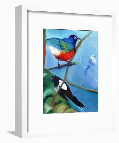 Tree Full of Birds, 2012,-Nancy Moniz Charalambous-Framed Giclee Print