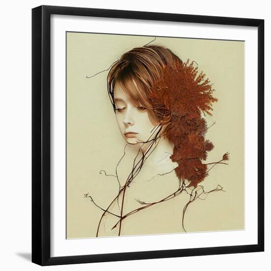 Tree Girl-null-Framed Giclee Print