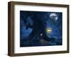 Tree Home in the Magic Forest-PetarPaunchev-Framed Art Print