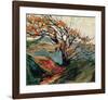 Tree in Autumn-Emily Carr-Framed Premium Giclee Print