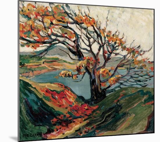 Tree in Autumn-Emily Carr-Mounted Premium Giclee Print