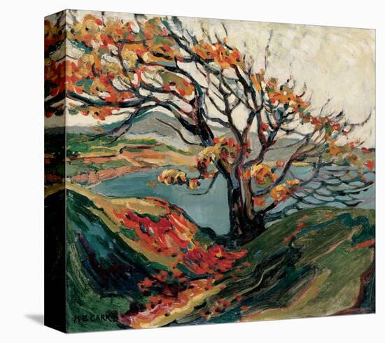 Tree in Autumn-Emily Carr-Stretched Canvas