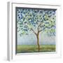 Tree in Blue-Libby Smart-Framed Giclee Print