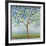 Tree in Blue-Libby Smart-Framed Giclee Print