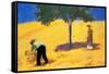 Tree In Cornfield-Auguste Macke-Framed Stretched Canvas