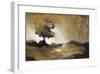 Tree in Fall-Zipi Kammar-Framed Giclee Print