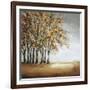 Tree in Fall-Christina Long-Framed Art Print