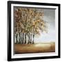 Tree in Fall-Christina Long-Framed Art Print