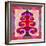 Tree in red, 2020, (oil on canvas)-Jane Tattersfield-Framed Giclee Print